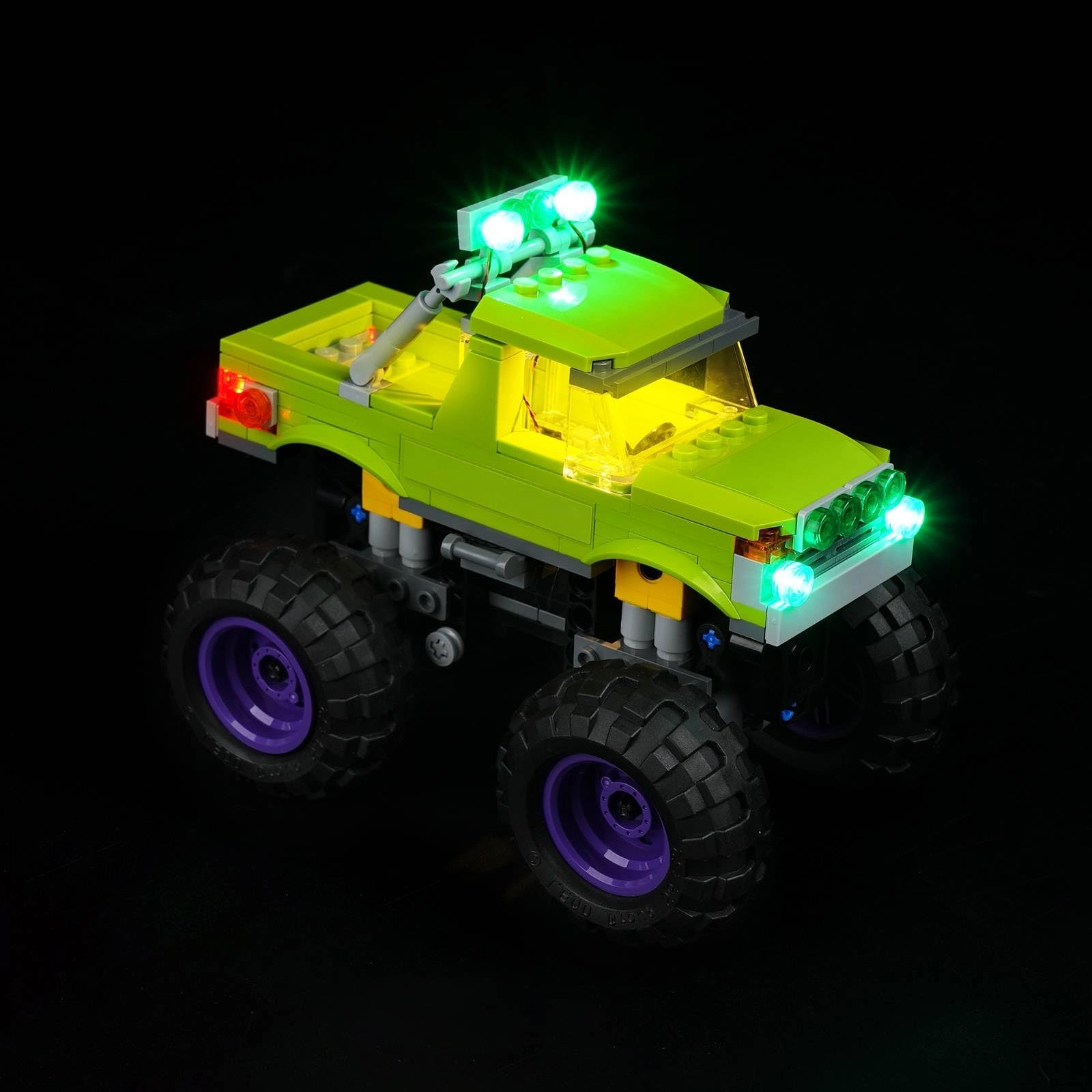 yingaikeji Light Kit for LEGO The Hulk Truck vs. Thanos 76312