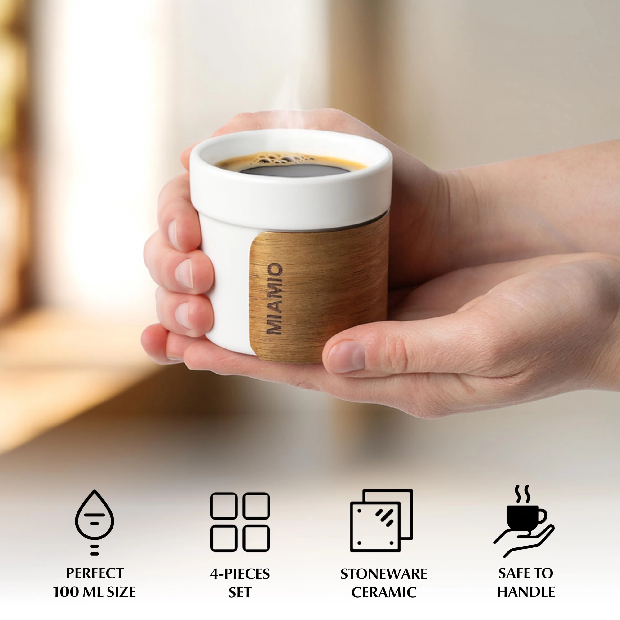 Espresso Cup - 4 pcs - 100 ml