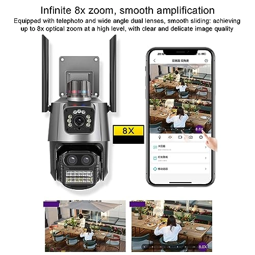 Outdoor Security Camera 6K