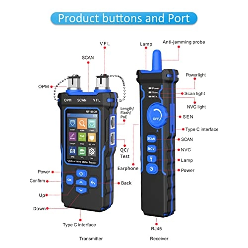 Network Cable Tester - RJ11 RJ45 Continuity testing