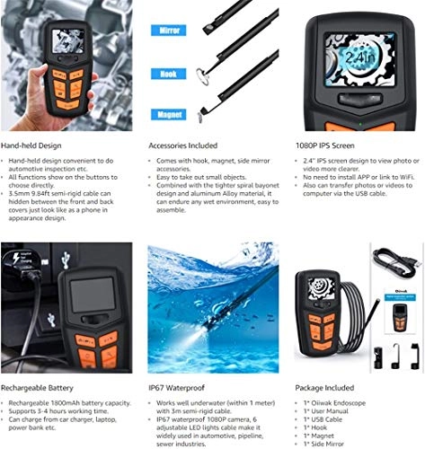 NTS300 Monitor - 5.5MM 300cm