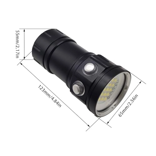 Diving Flashlight - 120 degrees