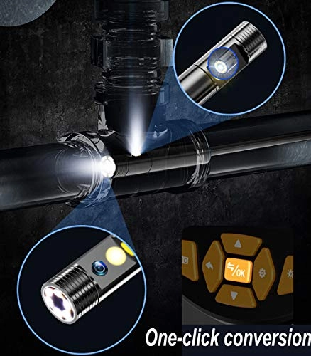 Dual Lens Inspection Camera - 3.9MM/5.5MM/8mm/14.5MM 1M/5M/10M/20M