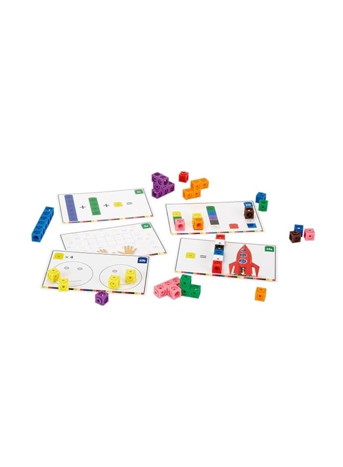 Math link Cubes Activity Set - 5+ Years 100 piece(s)