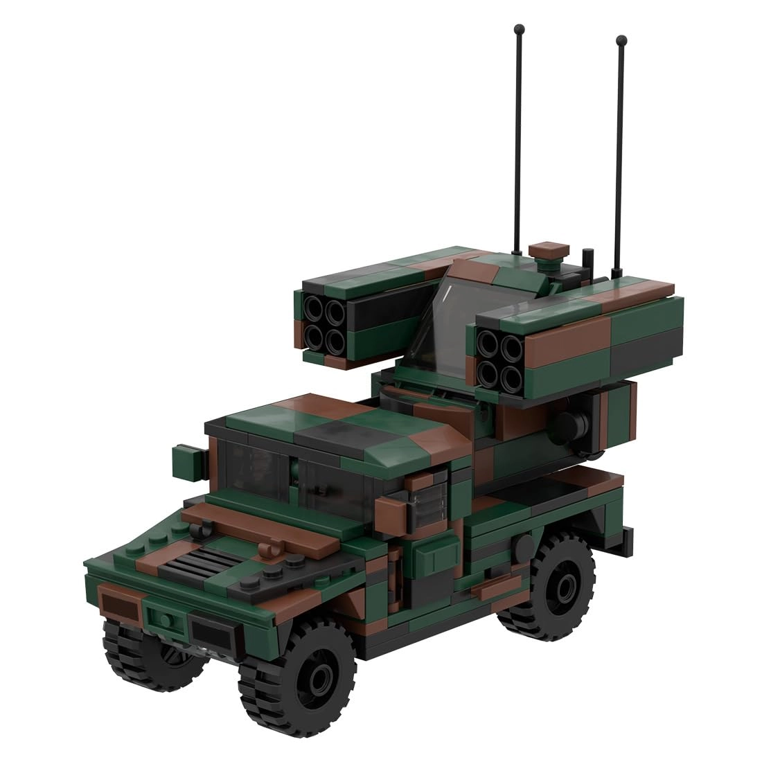 Thinkizen Military Building Blocks Construction Kit - Military 419 pcs