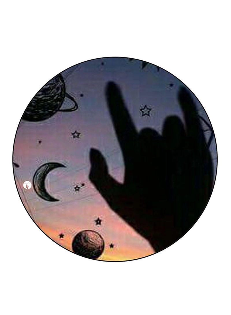 Space Printed Mouse Pad