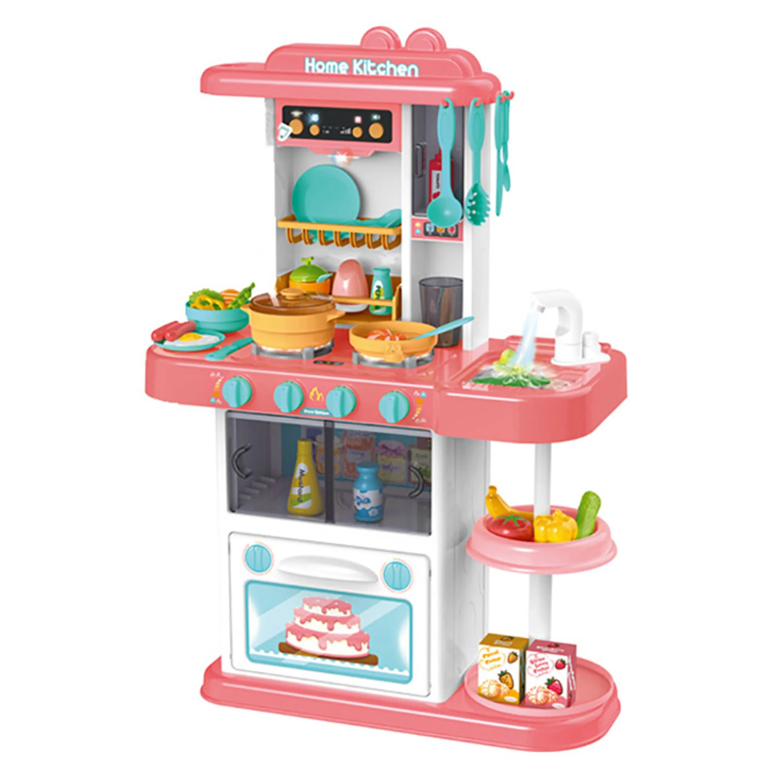 Beibe Good Kids Toys Kitchen Pretend Play - 38pcs (GF-889-166)