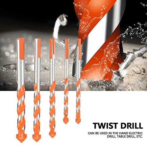 High Hardness Alloy Drill Bits - Hard Alloy 5Pcs 6-12mm