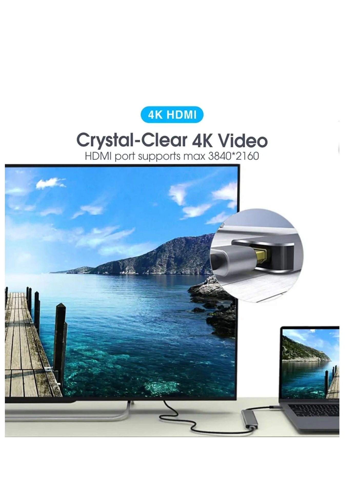 HUB-7IN1 - 4K HDMI 100W PD