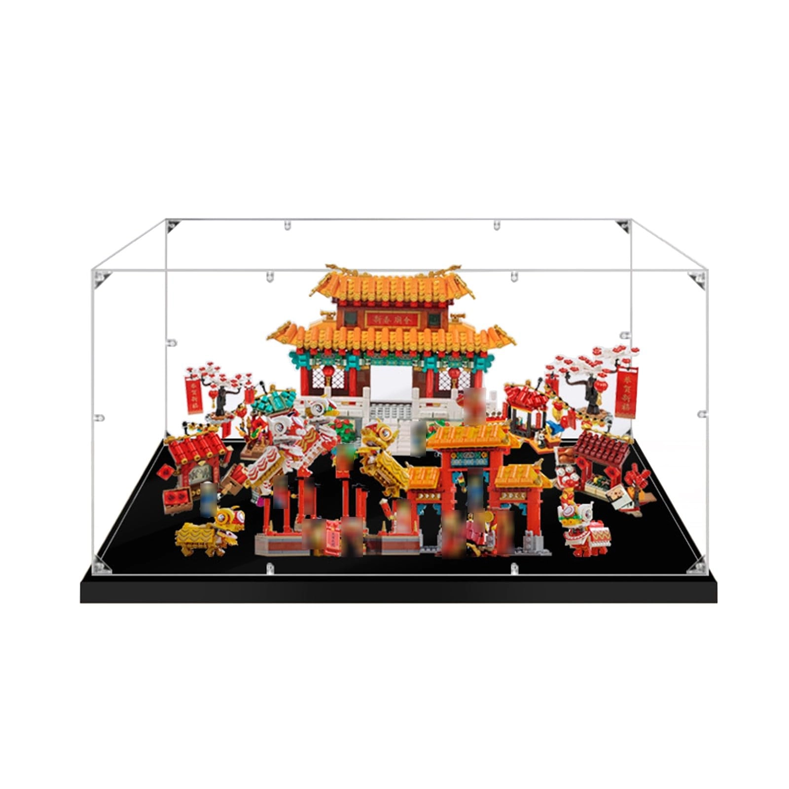 OYTOCLKU 80104 lion dance + 80105 temple fair