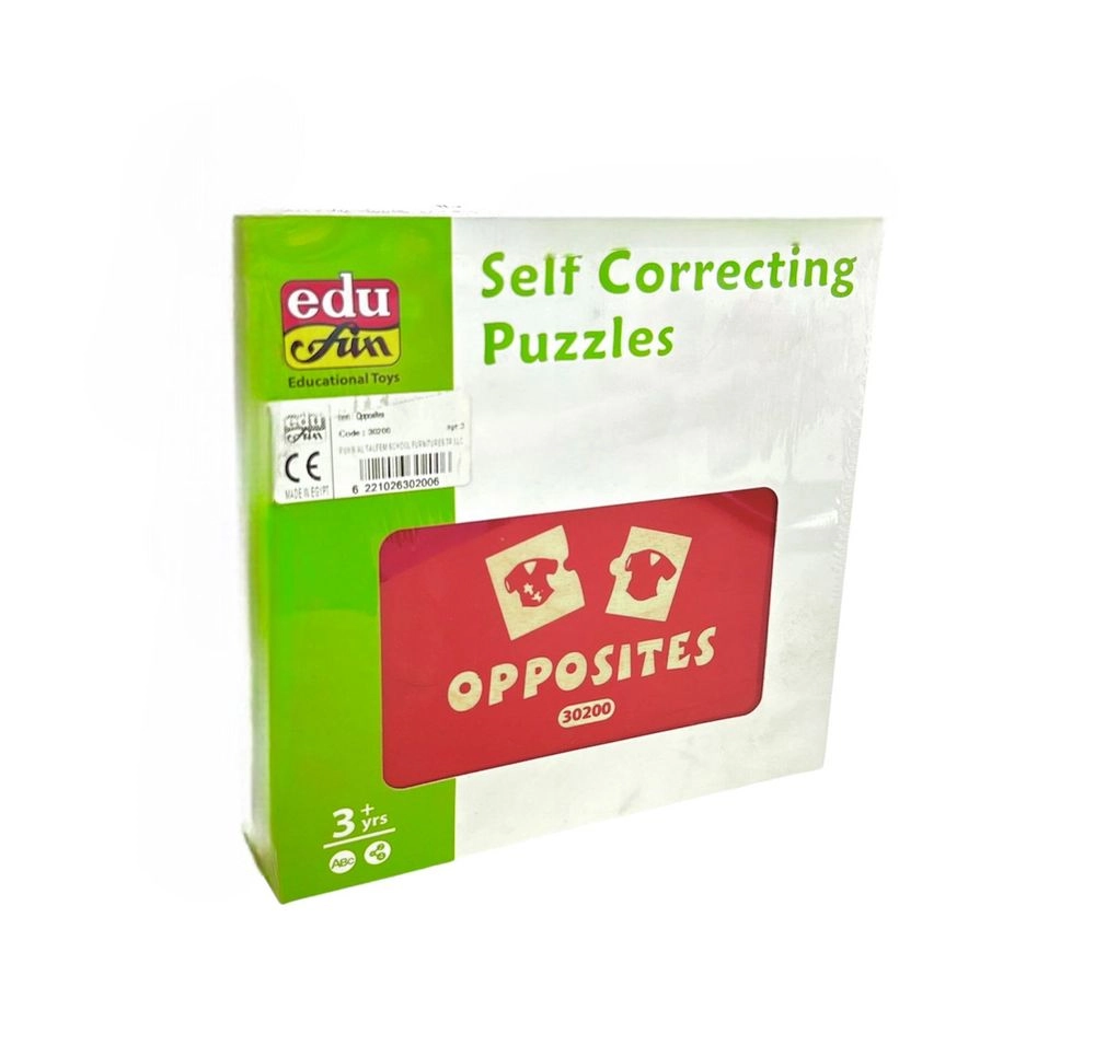 Self Correcting Puzzles - Opposites - Suitable for 3 years & above