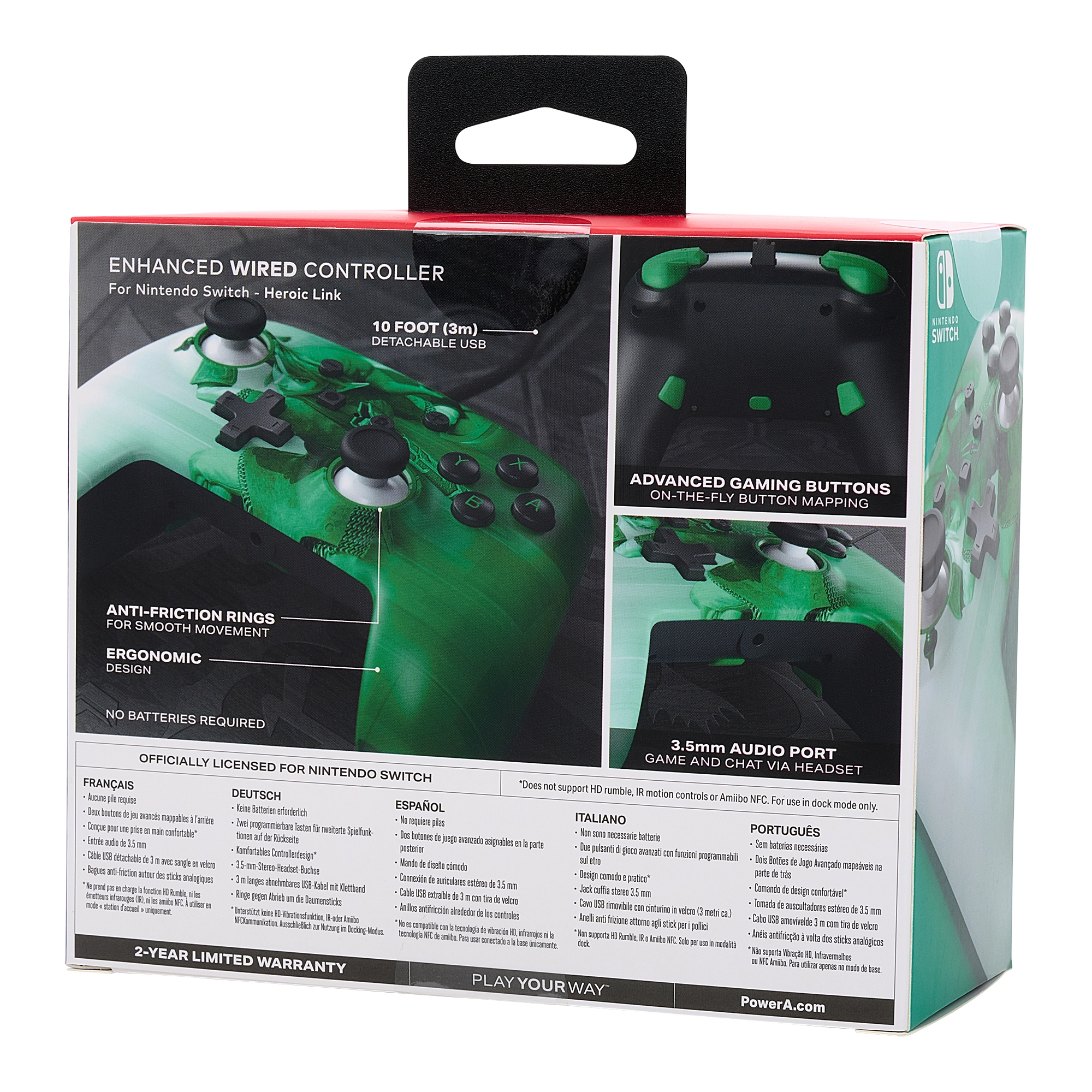 Enhanced Wired Controller - Nintendo Switch