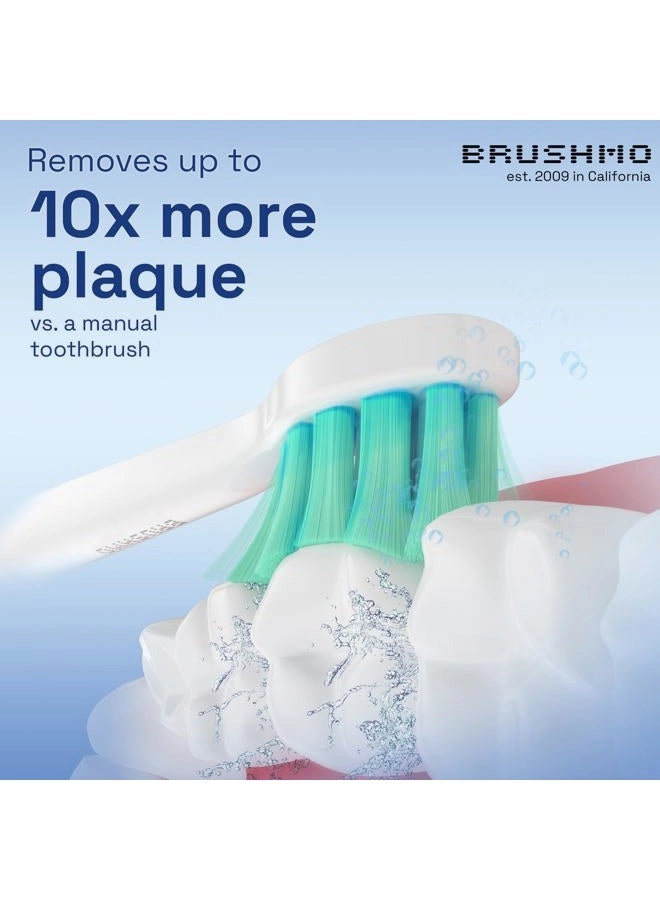 Replacement Toothbrush Heads - White 10 pc