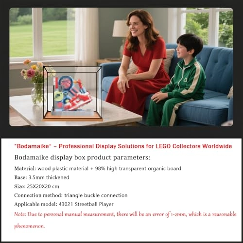 43021 - Display Case 3mm Acrylic Dustproof