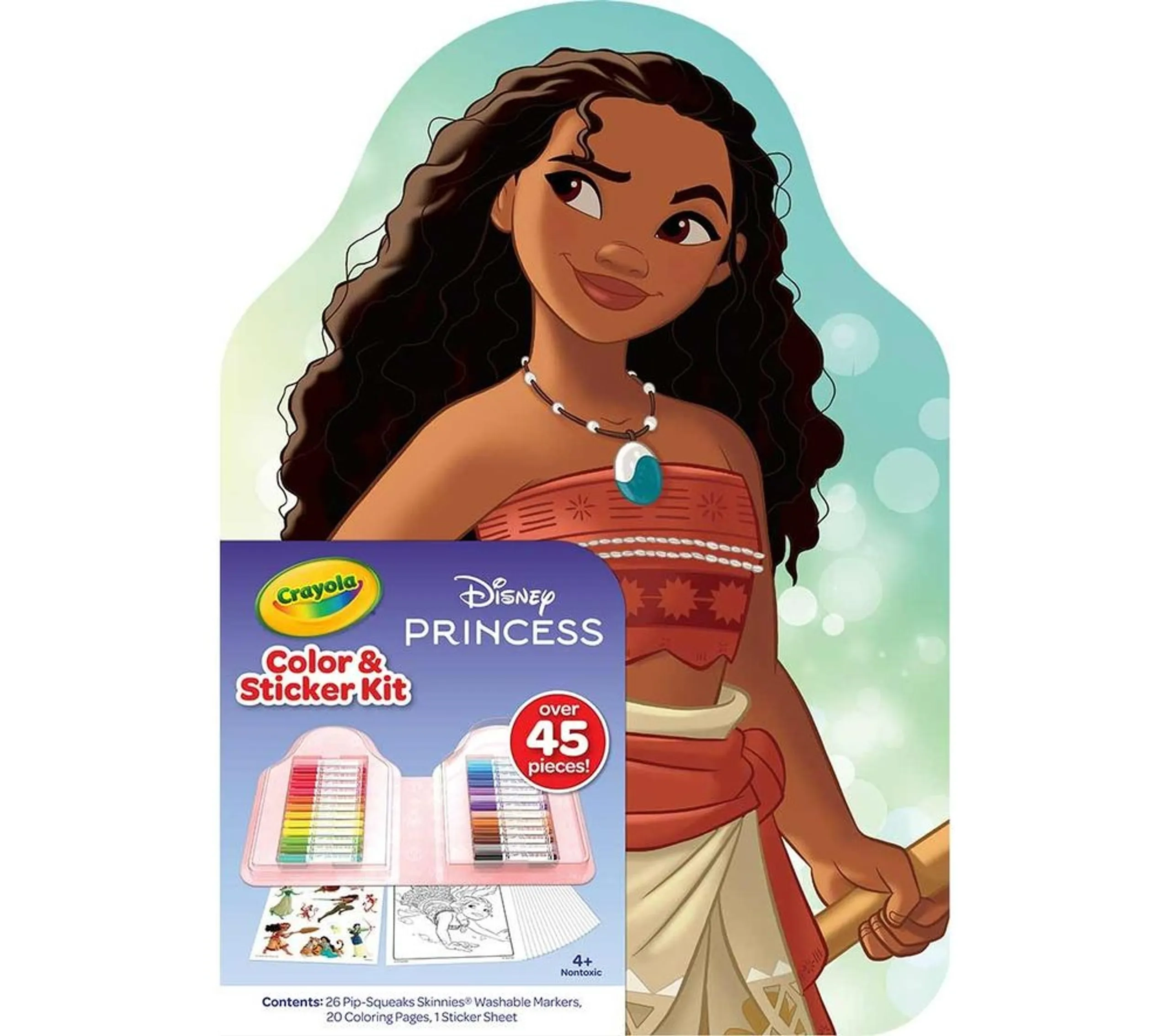 Disney Princess Color And Sticker Activity Set - 3+ years