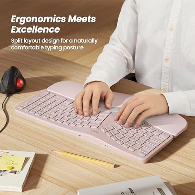 ERGONOMIC WIRELESS KEYBOARD - Wireless
