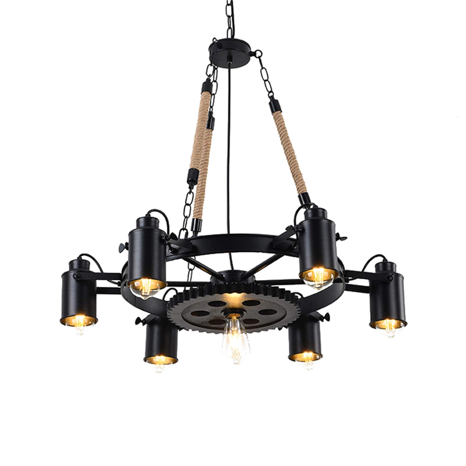 Nordic Modern Concise Iron Art Chandelier - 100cm