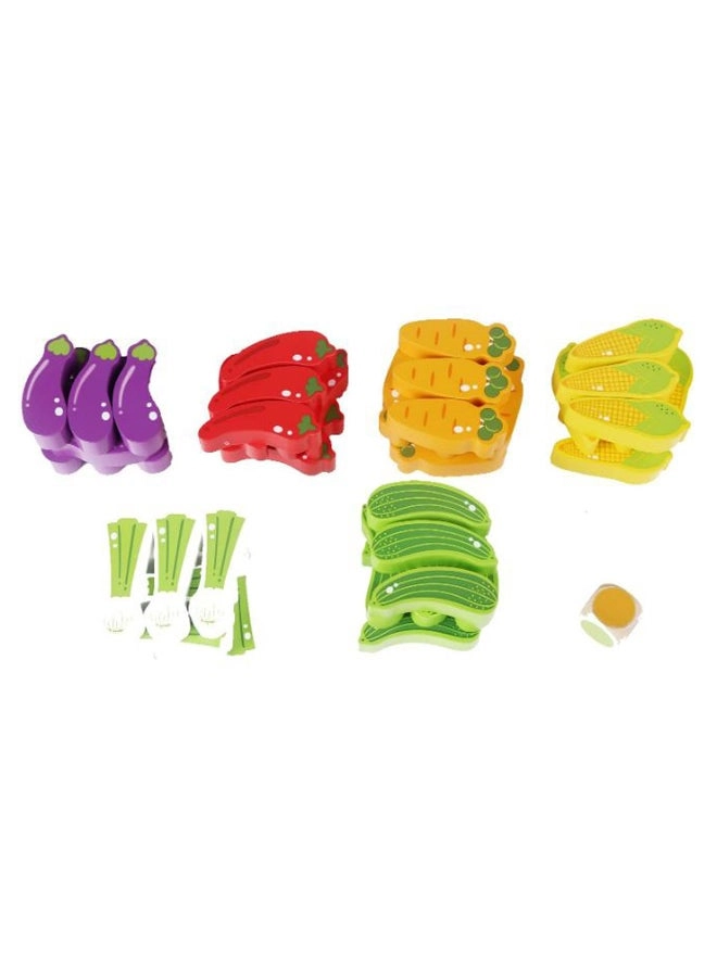 Stacking Veggies - 3+ Years 54 pieces