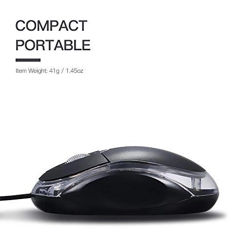 CM-818 Wired Optical Mouse - USB