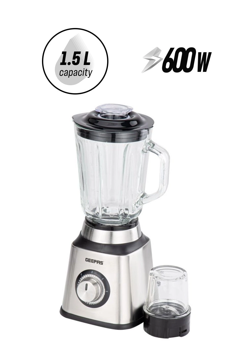 GEEPAS GSB44076UK - 2 Speed Pulse Grinder Attachment