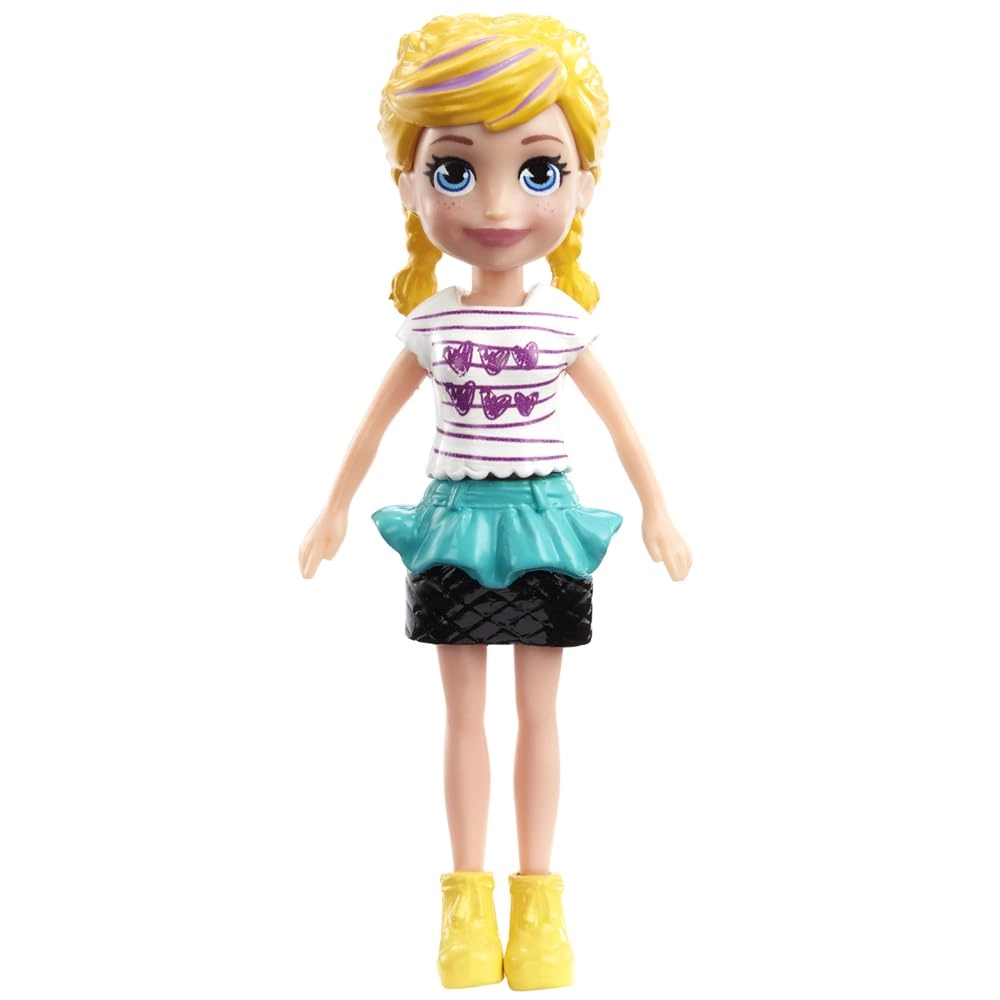 Polly Collectible Doll - 3 1/2" Tall Plastic Ages 4+