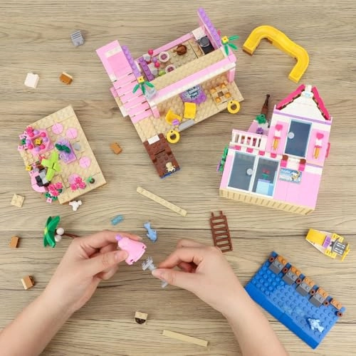 Beach House Building Set - Girls 822 pcs