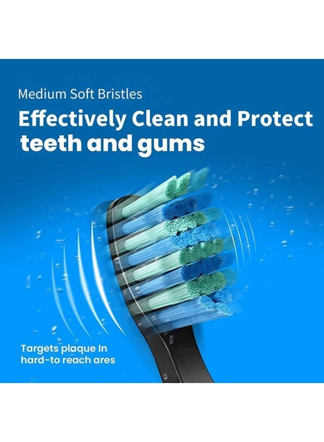 Replacement Brush Heads - 5 x black