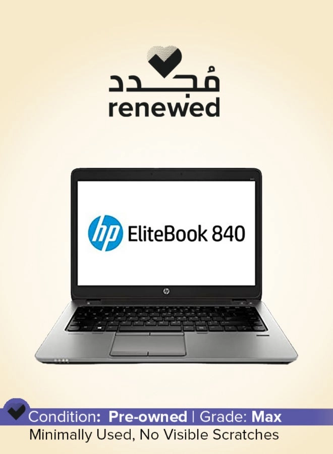HP (Renewed) Elitebook 840 G1 - 14'' i5 4GB DDR 500GB HDD