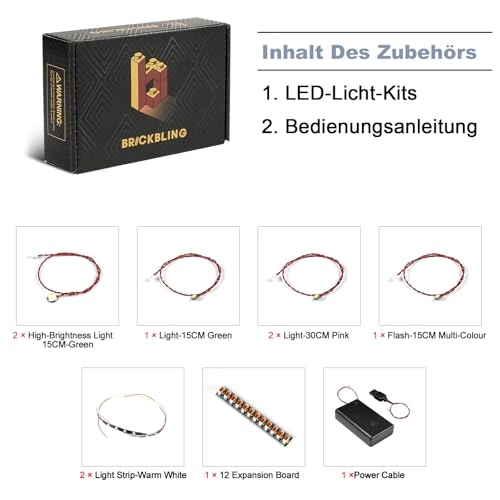 LED Light Set - Compatible with Elphaba & Glinda Figures