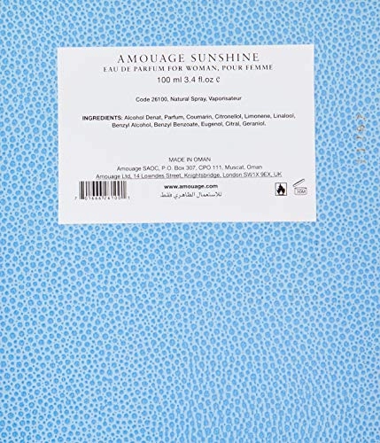 Sunshine For Men Eau de Parfum 100ml