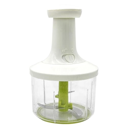 Vegetable Chopper - Manual Press 13.8 x 13.5 x 21 cm