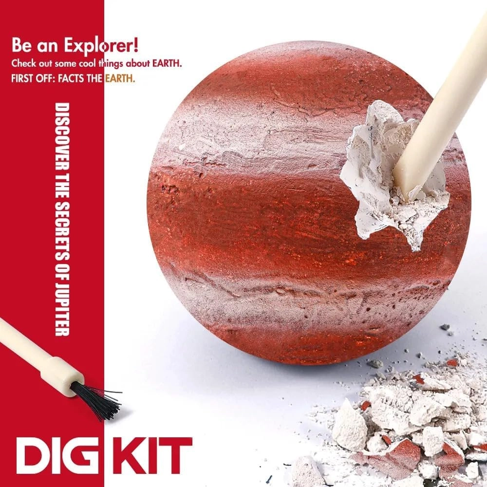 Planet Explore Jupiter Dig Kit Geology - 6 years+