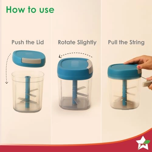 Pulse String Chopper - 900ml 6