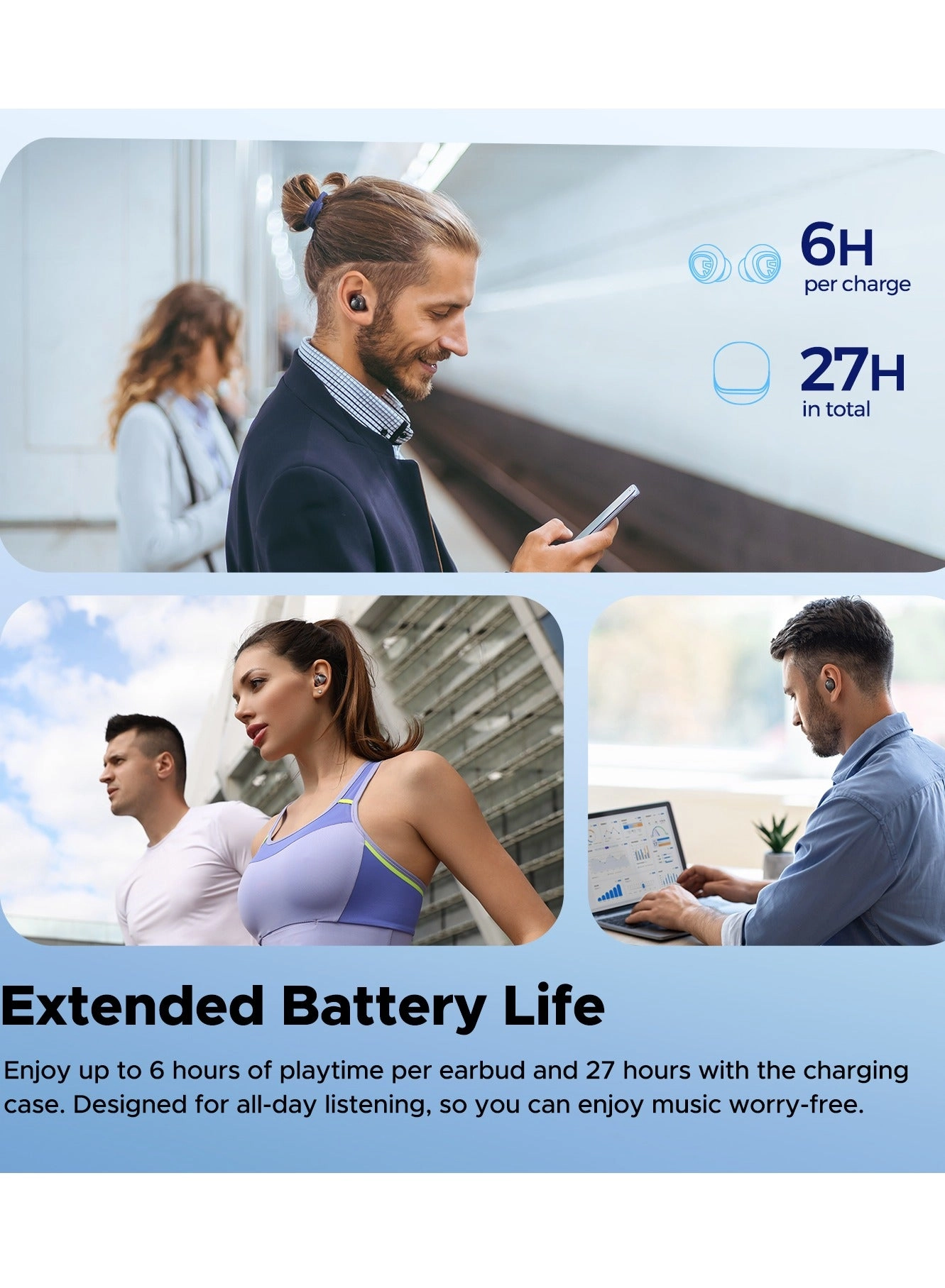 Clear Wireless Earbud