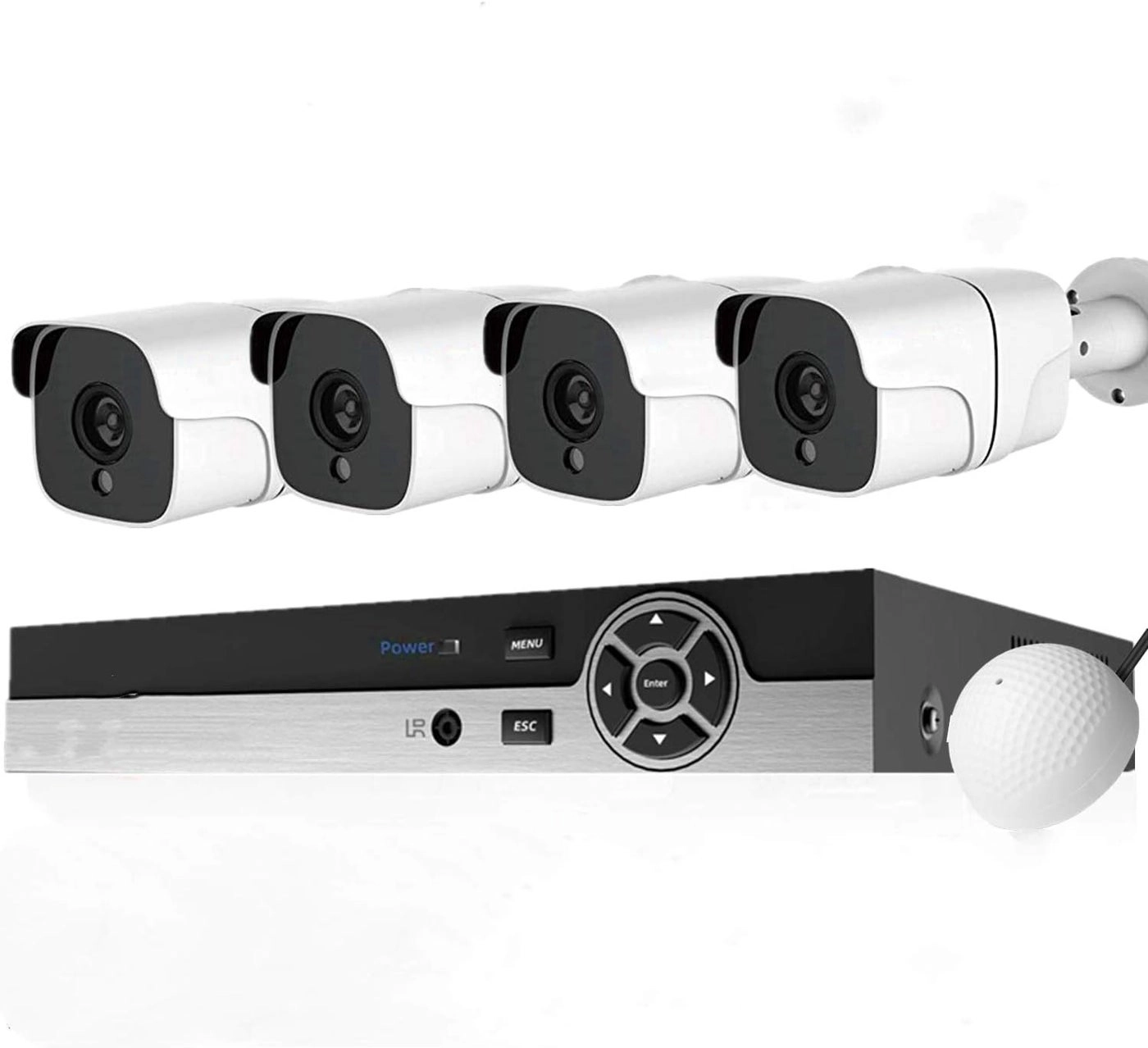 4CH 1080N AHD DVR + 1080P Bullet Camera - 4PCS + Hard Disk - 1TB