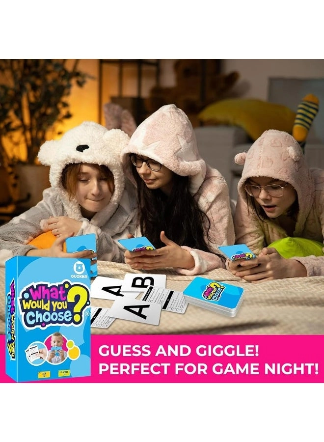 What Would You Choose - Family Card Game