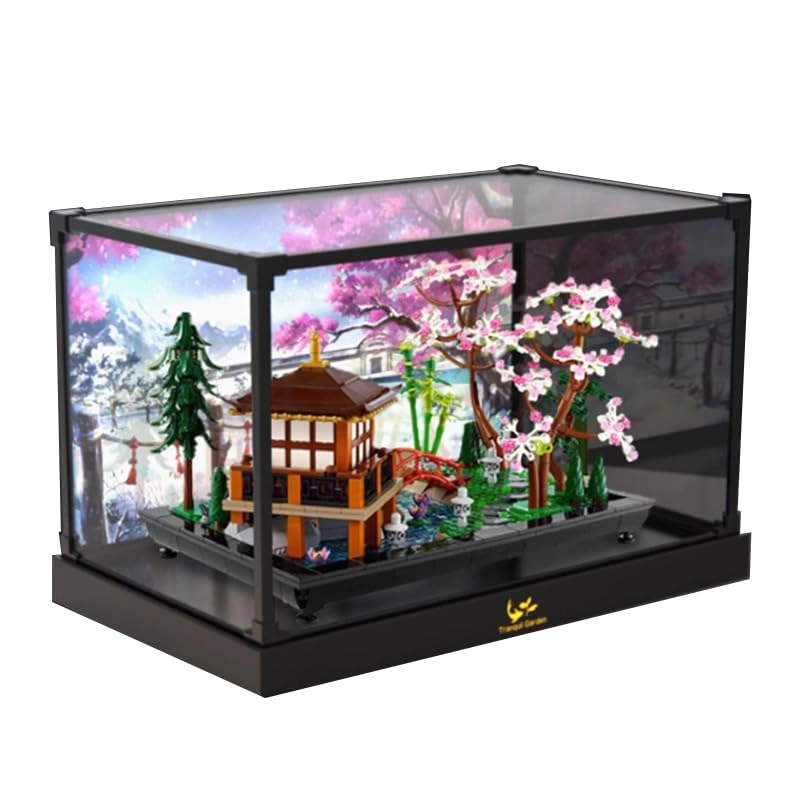 Clear Acrylic Display Case for Lego Icons (10315) - 40x25x25cm Acrylic