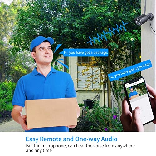 Expandable Wireless Security Camera System - 4 10 channels 5MP