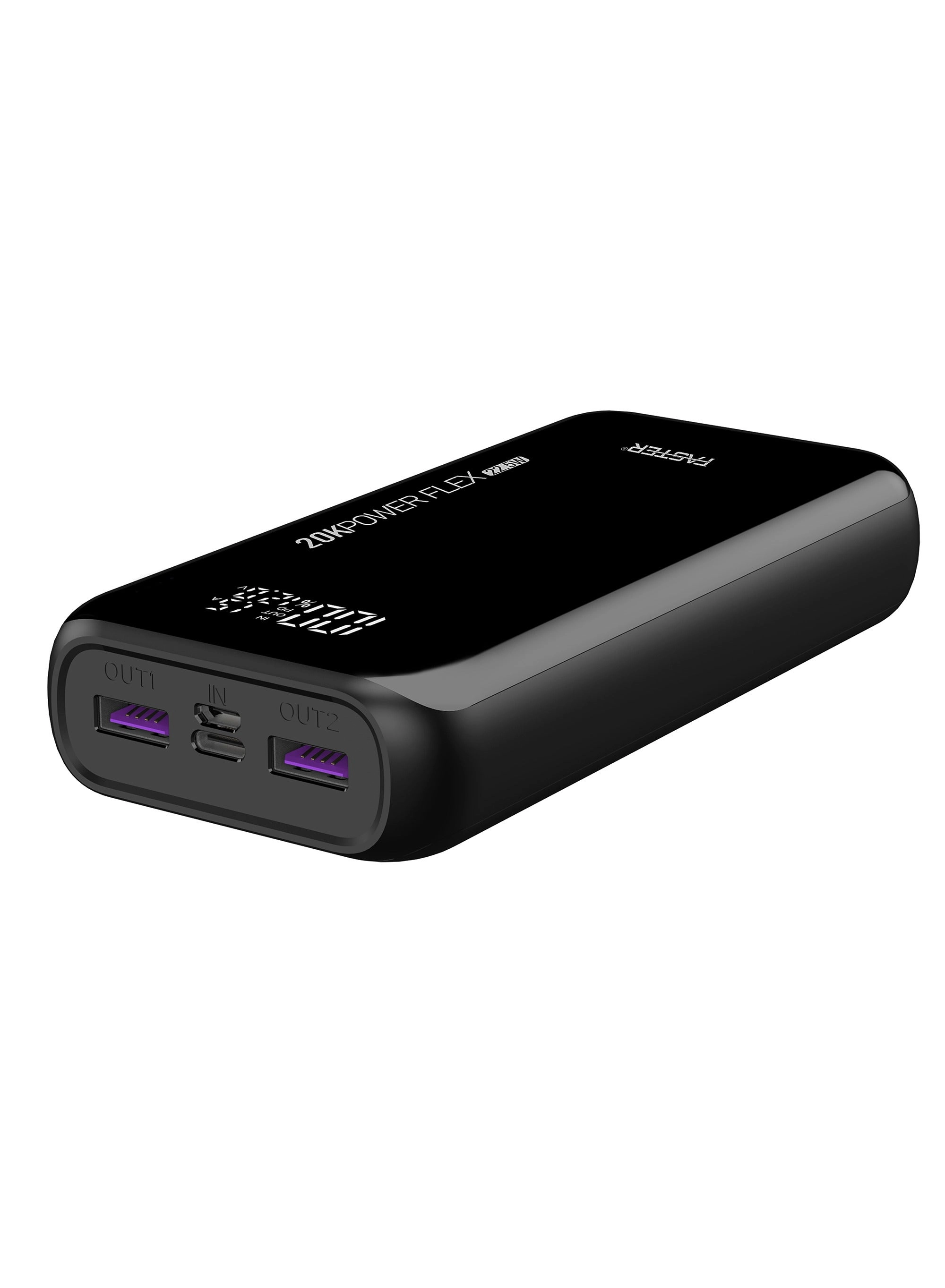 PF20K - 20,000mAh 22.5W 2 USB-A 1 USB-C