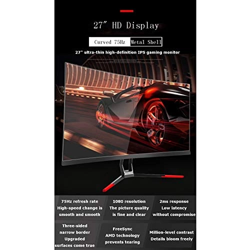 Ultra-thin HD IPS Gaming Monitor - 27 inch 1920×1080