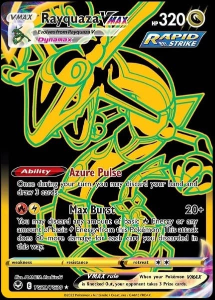 Pokémon Rayquaza Vmax TG29/TG30