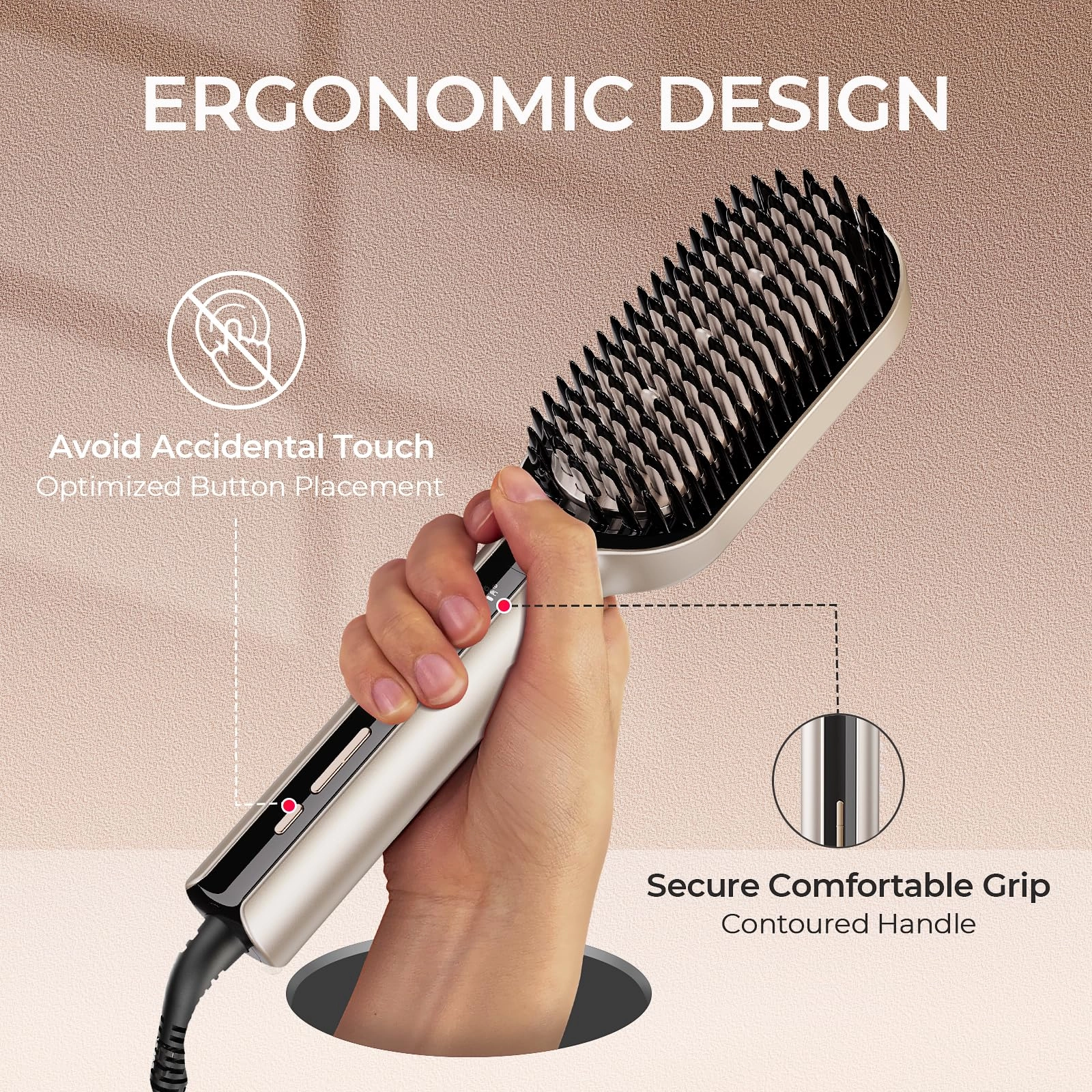 IONIC PLUS - 16 Temps Dual Voltage Gold