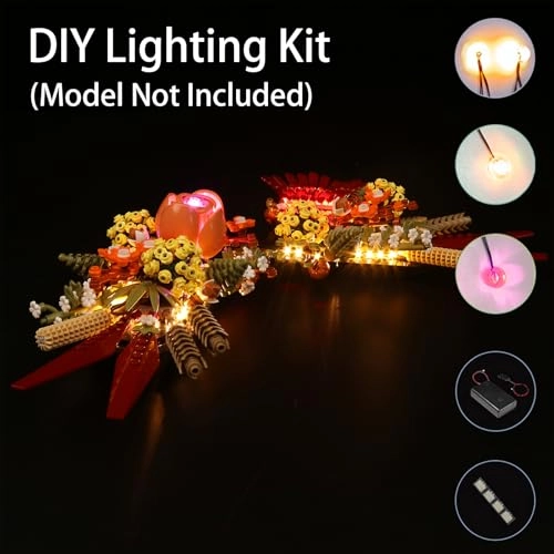 Lighting Kit 10314 for LEGO 10314 Dried Flower Centerpiece - Plastic