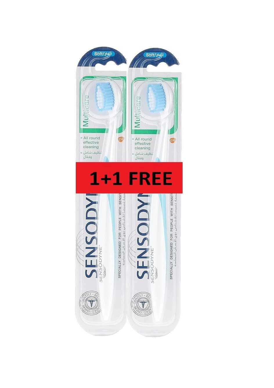 Sensodyne Tooth Bruch Multi Care - Soft 2-Piece Pack
