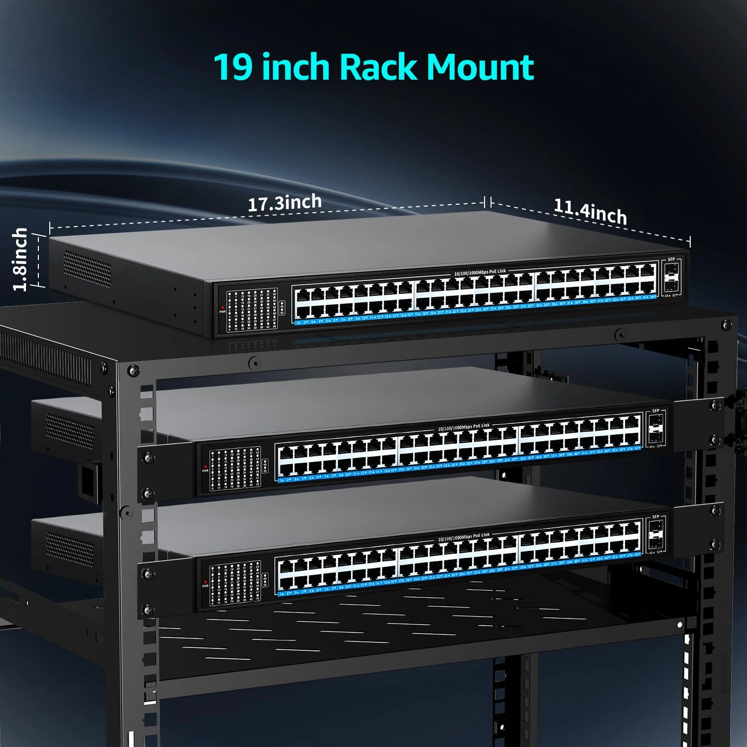 NIC-GS4802P-EU 48-Ports