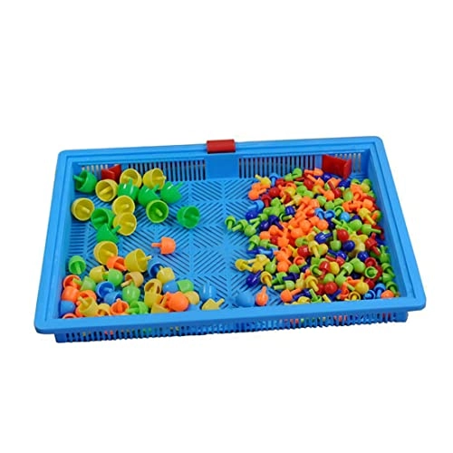 Jigsaw Toy Pegboard - 3 years+ 296 pieces