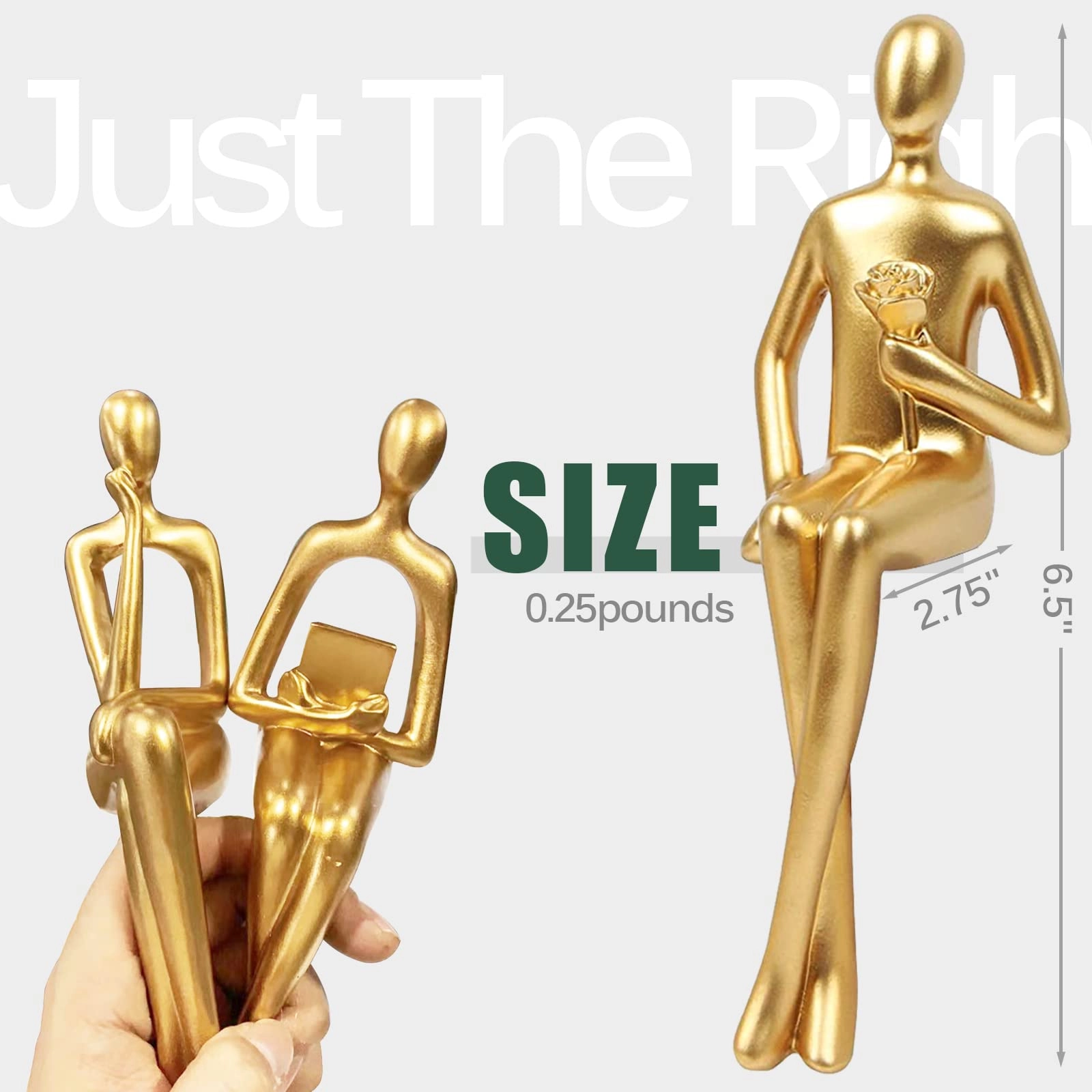 Thinker Statues - Resin
