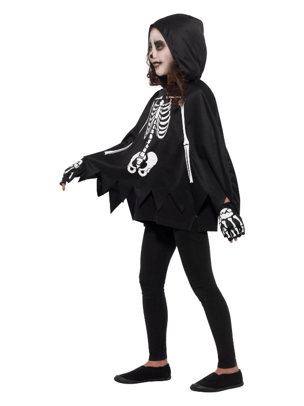 Skeleton Poncho - Kids
