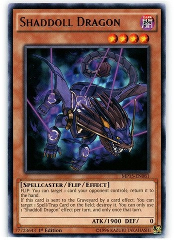 Konami Yu-Gi-Oh! Shaddoll Dragon MP15-EN081 - 1st Edition