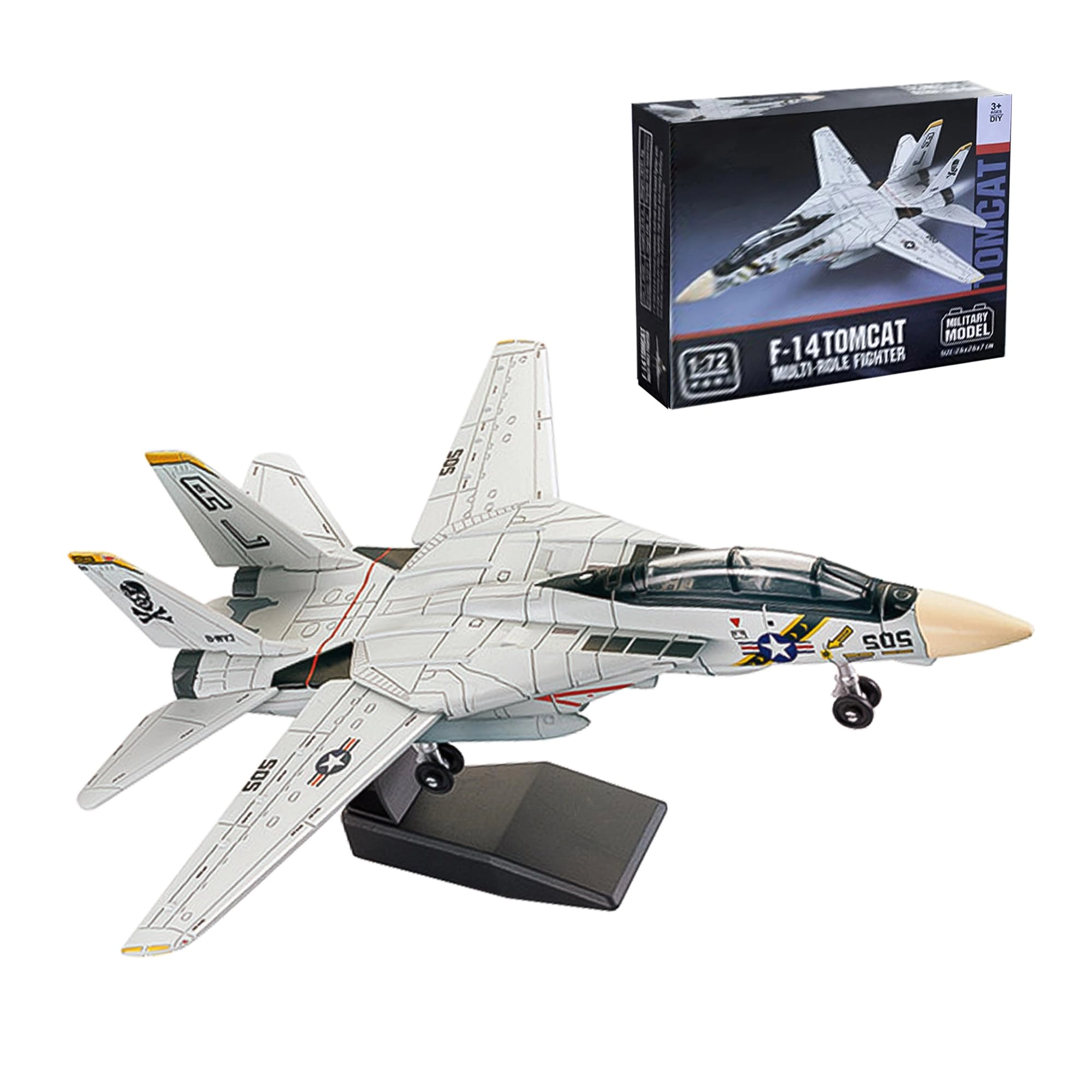 XINGWENQIANG-00G-001 F-14 Tomcat Model Kit (XWQ-00R-003) - 1:72